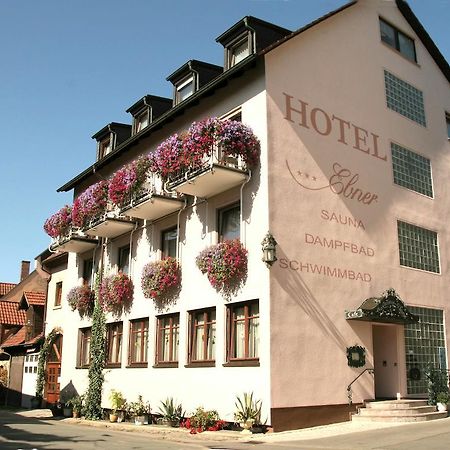 Hotel Ebner Bad Konigshofen Bagian luar foto
