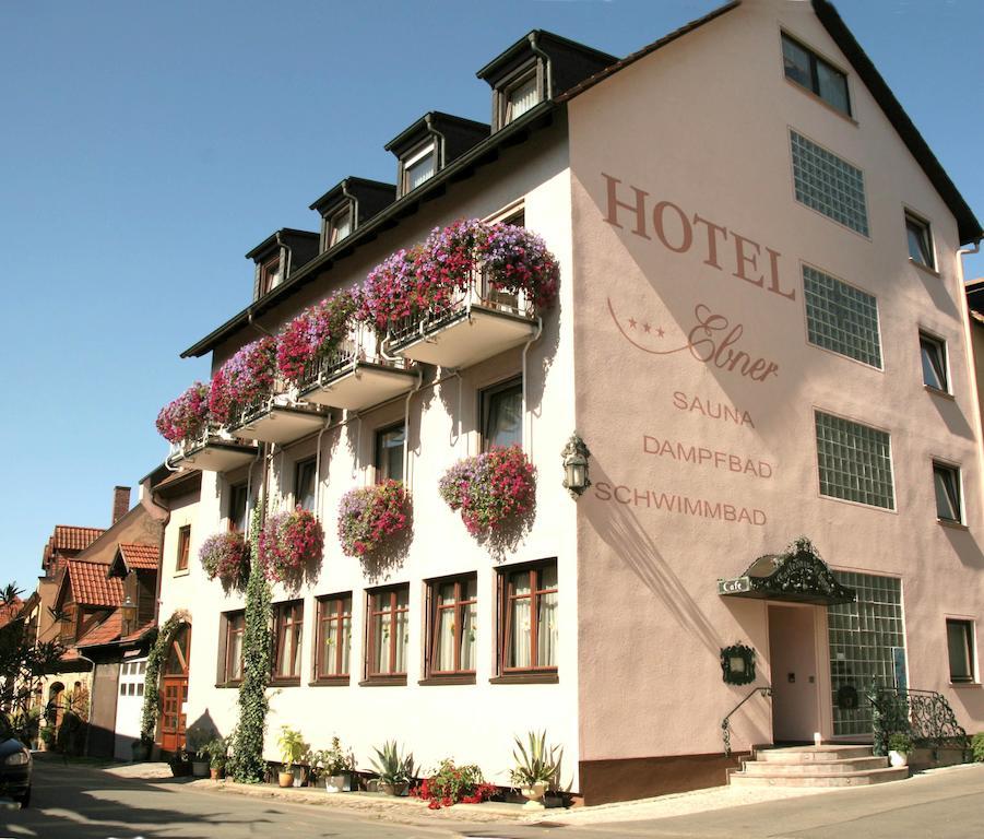 Hotel Ebner Bad Konigshofen Bagian luar foto
